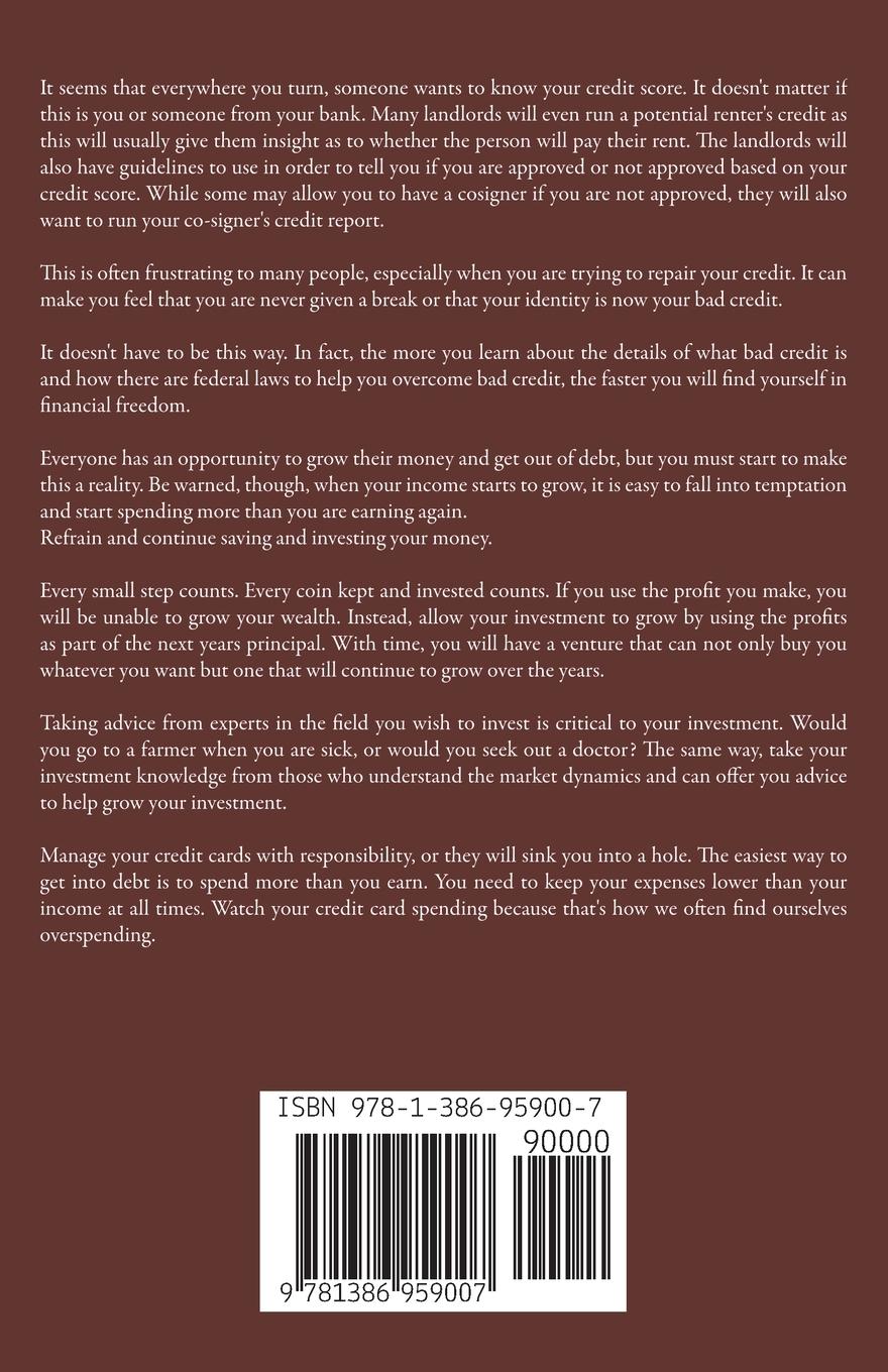 Rückseitencover Money Management & Financial Budgeting 2 Books In 1