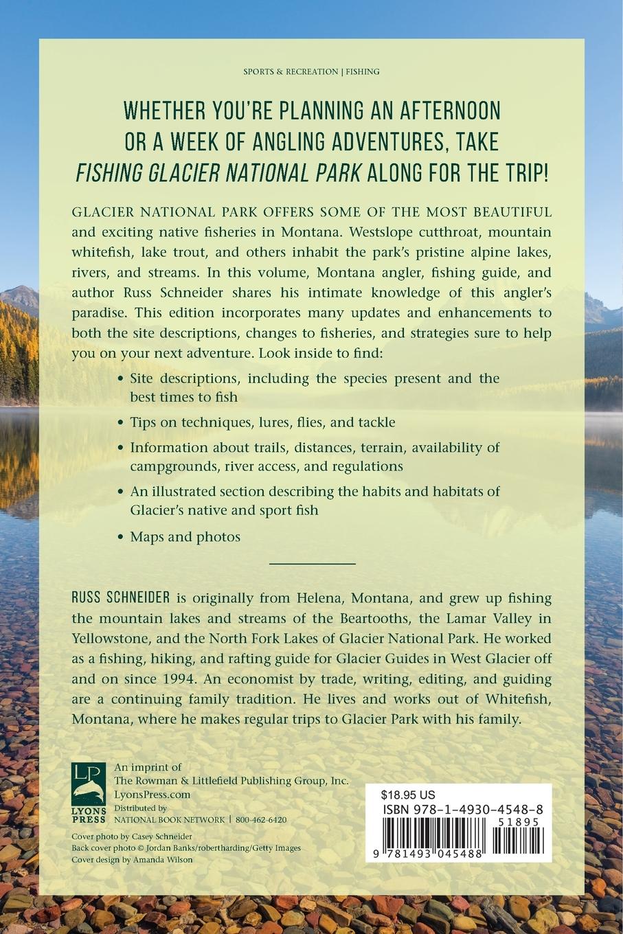 Rückseitencover Fishing Glacier National Park