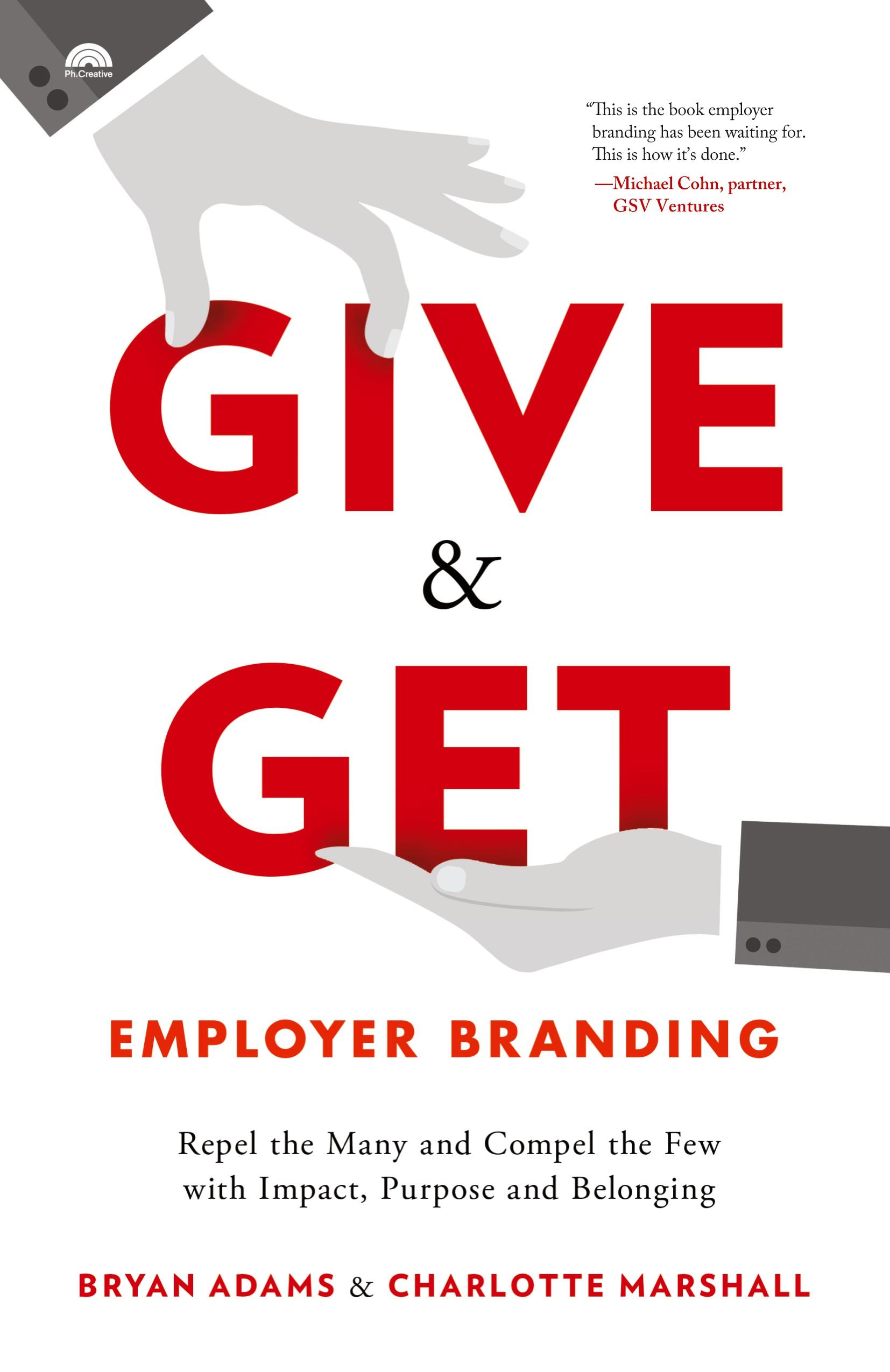 Vorderes Coverbild Give & Get Employer Branding
