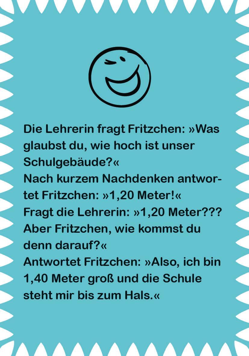 Beispielinhalt (Bild) Fritzchen-Witze zum Kaputtlachen