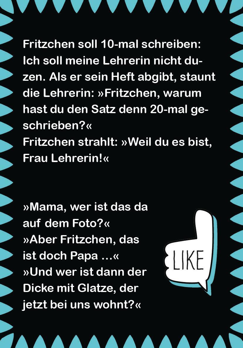 Beispielinhalt (Bild) Fritzchen-Witze zum Kaputtlachen