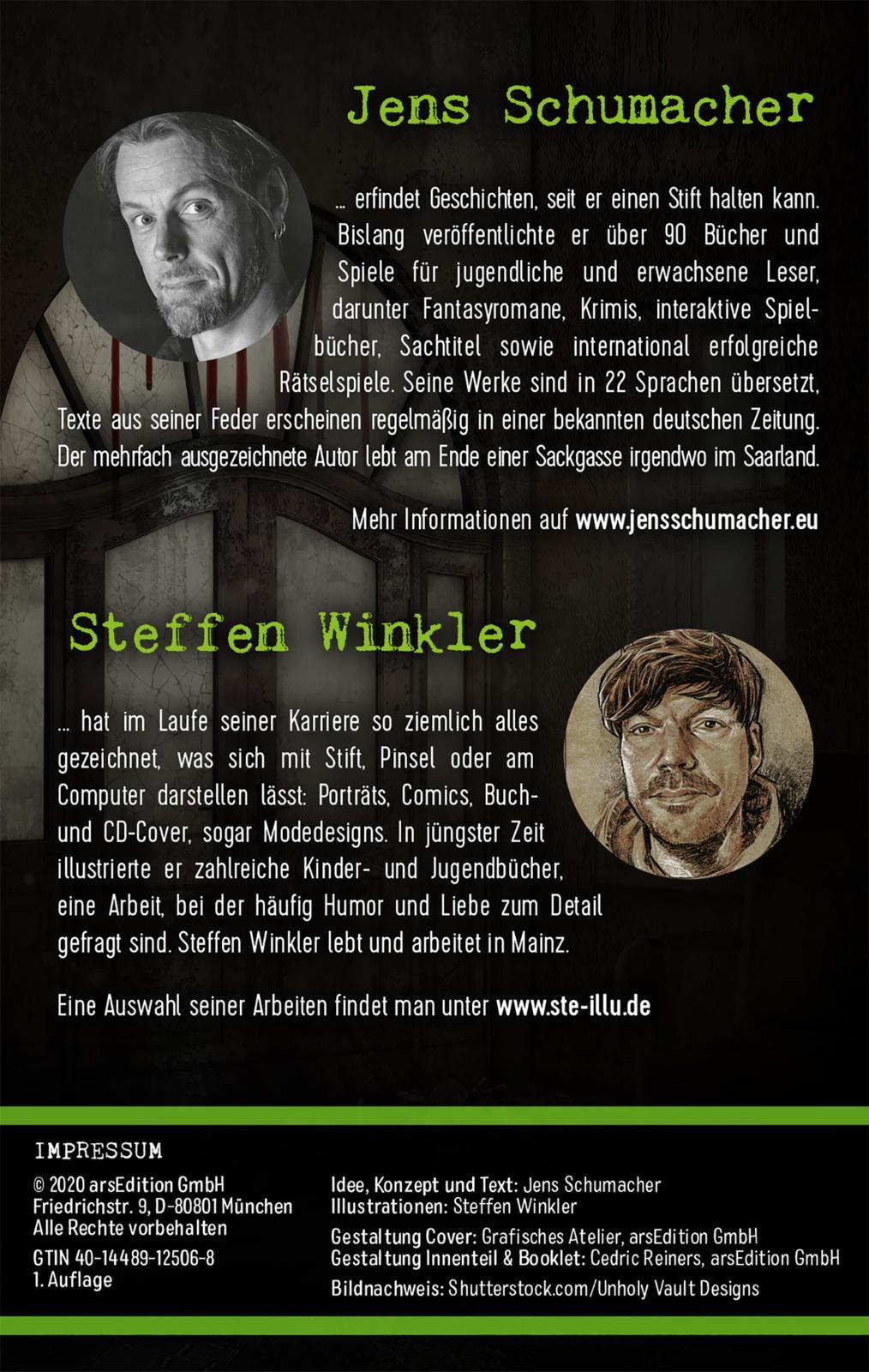 Beispielinhalt (Bild) Escape Room. Blutige Spur