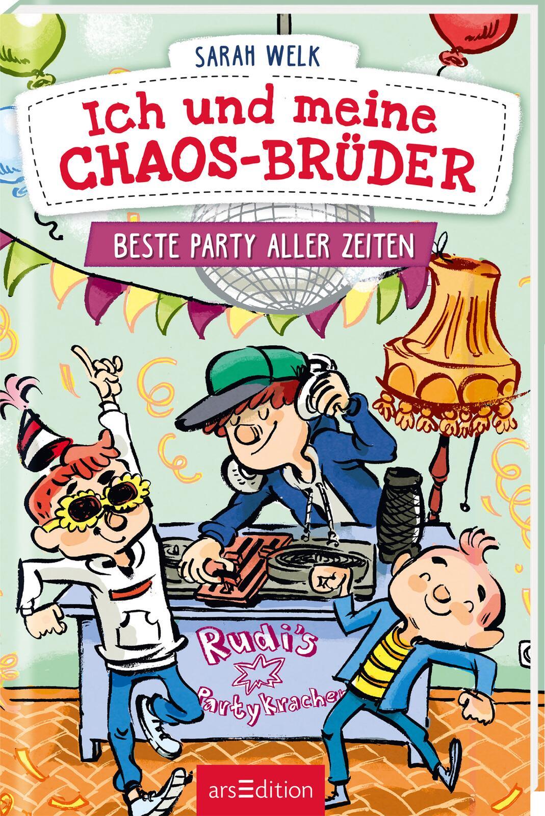 Vorderes Coverbild Ich und meine Chaos-Brüder - Beste Party aller Zeiten (Ich und meine Chaos-Brüder 3)