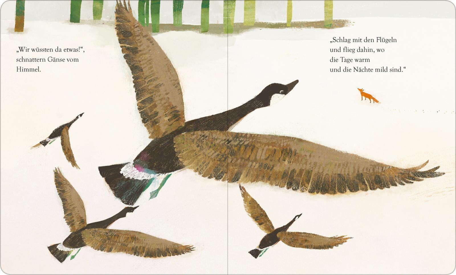 Beispielinhalt (Bild) Wenn es Winter wird im Wald