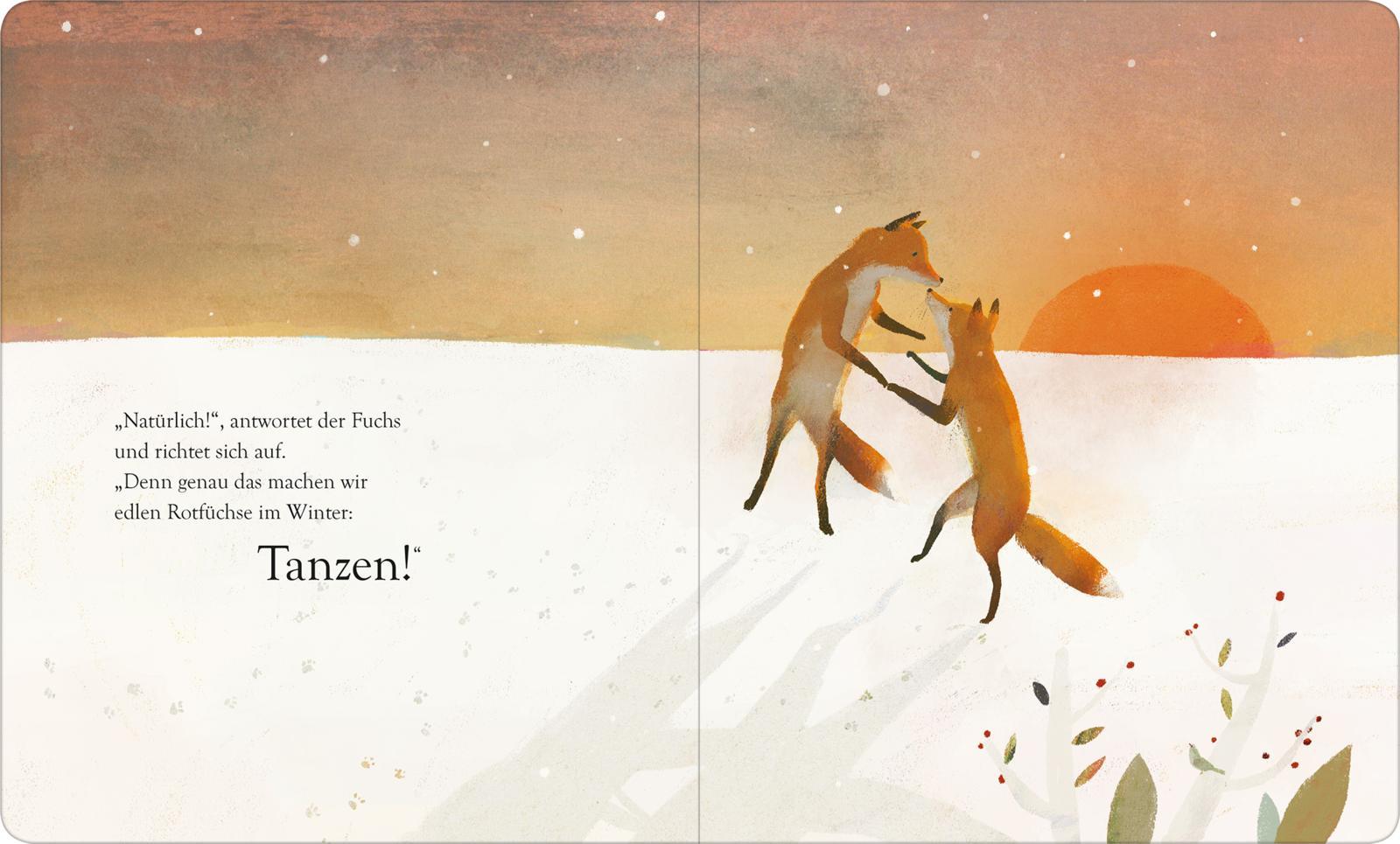 Beispielinhalt (Bild) Wenn es Winter wird im Wald