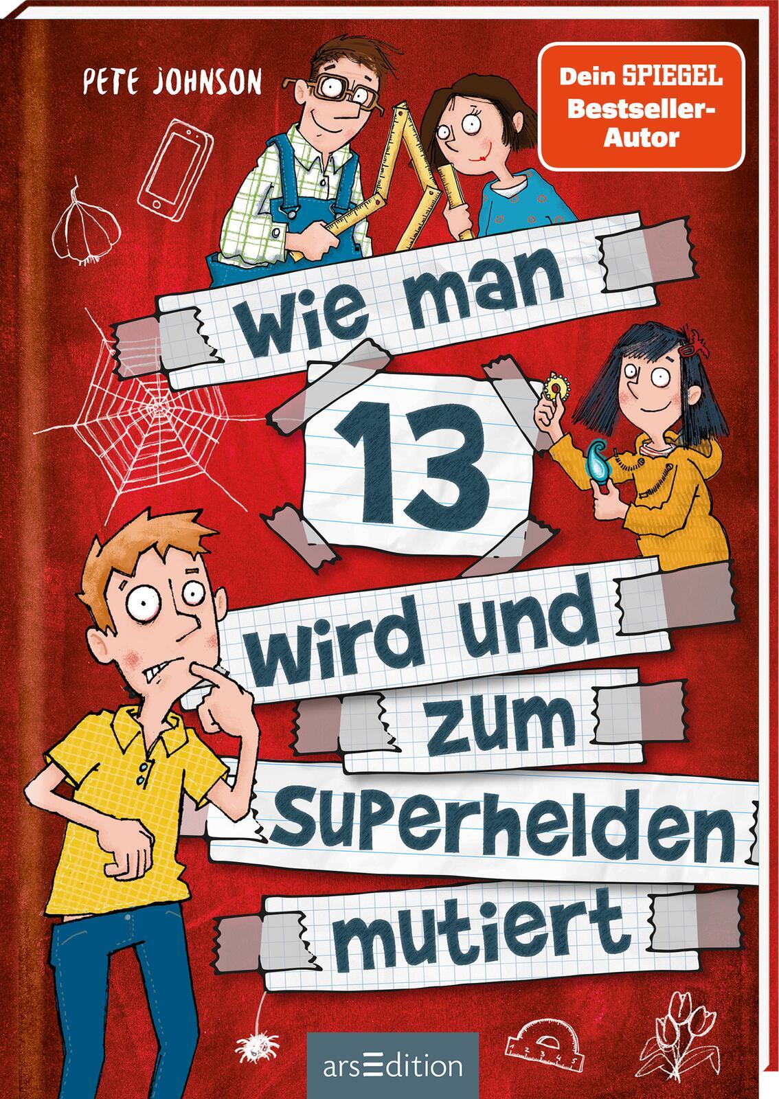 Vorderes Coverbild Wie man 13 wird und zum Superhelden mutiert (Wie man 13 wird 4)