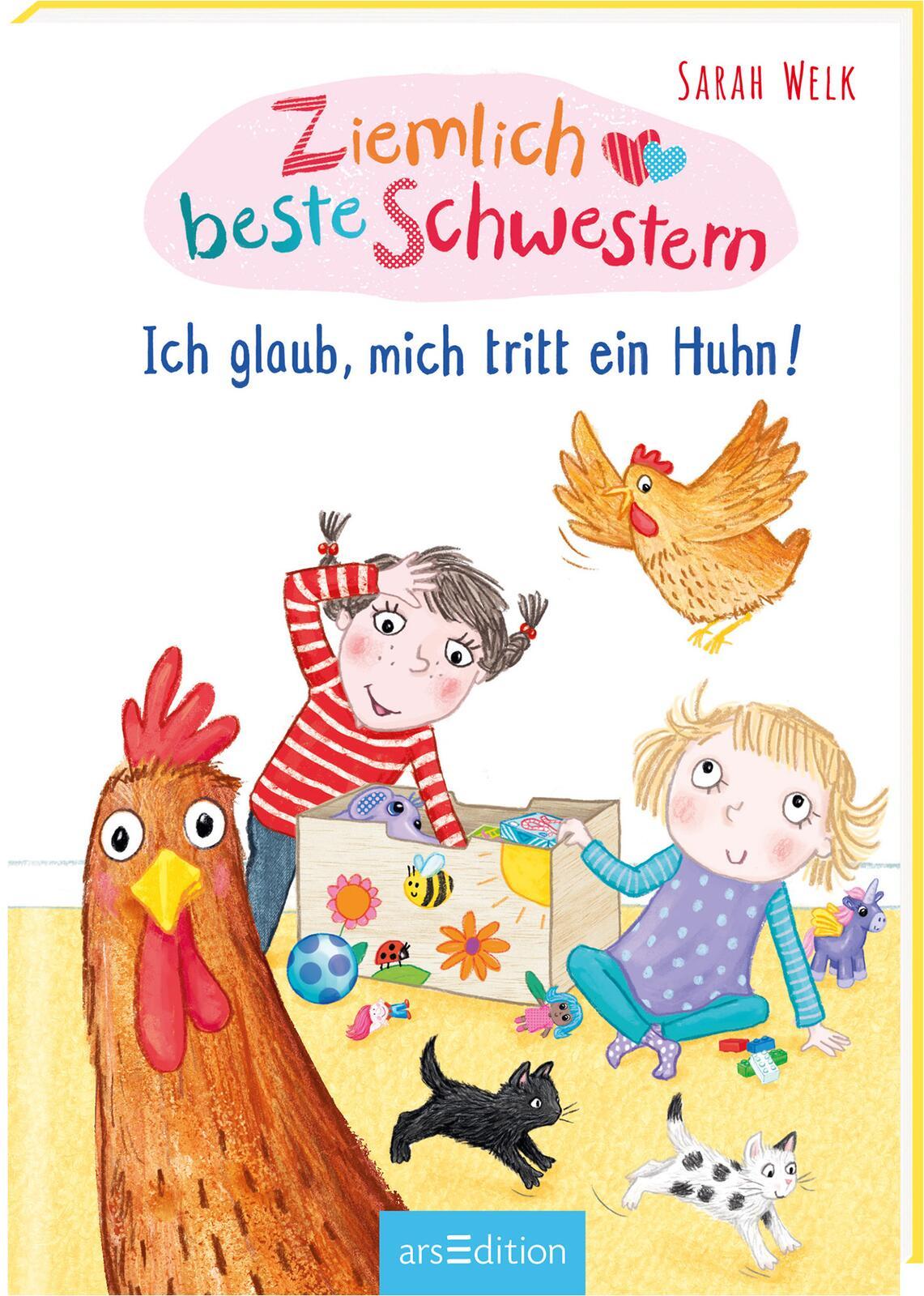 Vorderes Coverbild Ziemlich beste Schwestern - Ich glaub, mich tritt ein Huhn! (Ziemlich beste Schwestern 6)