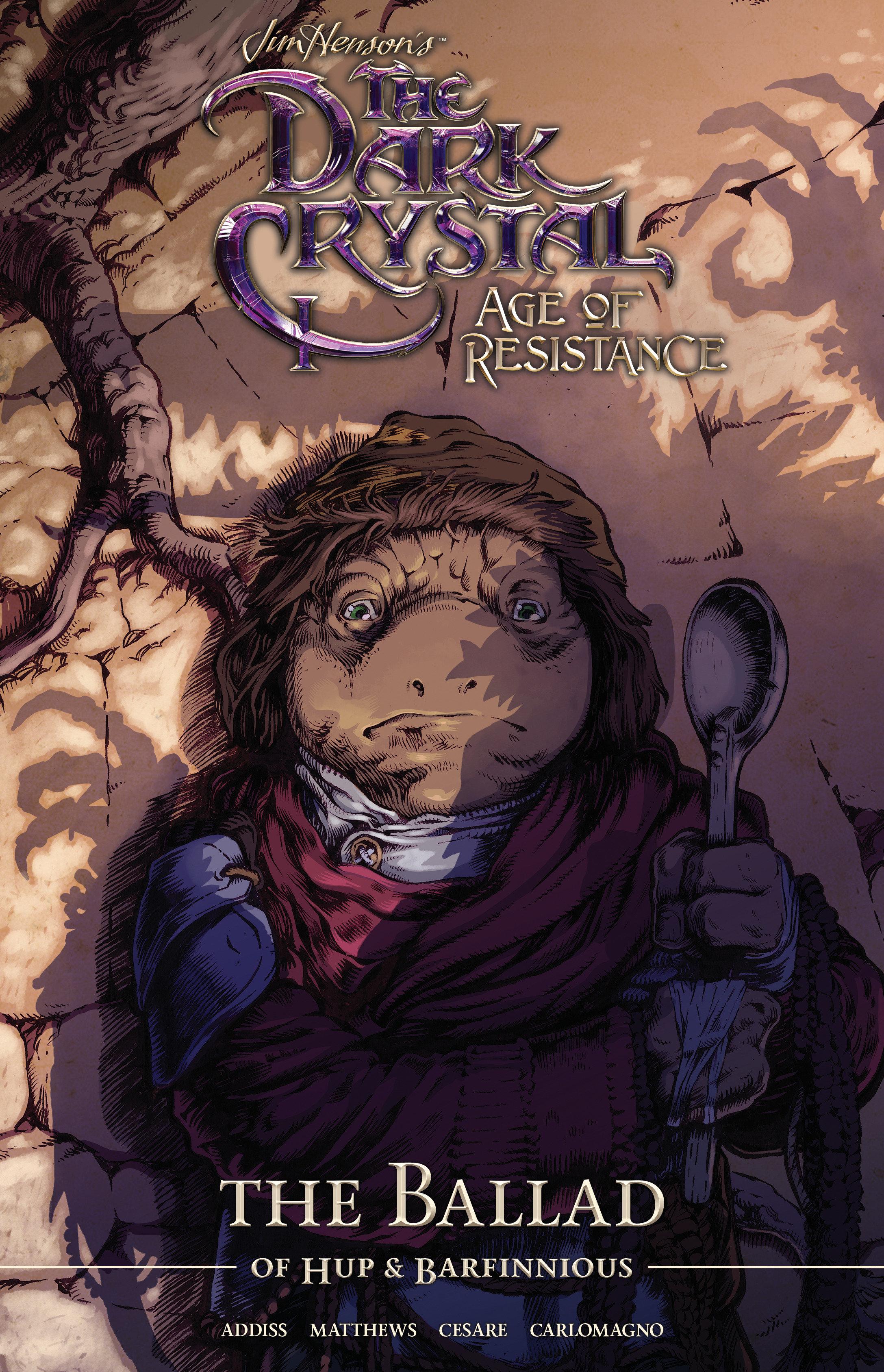Vorderes Coverbild Jim Henson's the Dark Crystal Age of Resistance the Ballad of Hup & Barfinnious