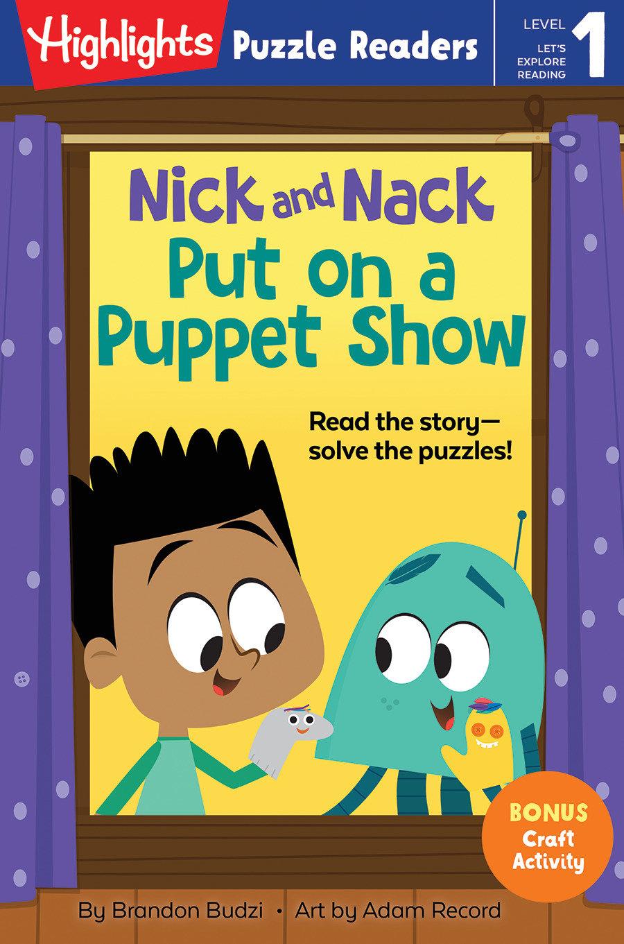 Vorderes Coverbild Nick and Nack Put on a Puppet Show