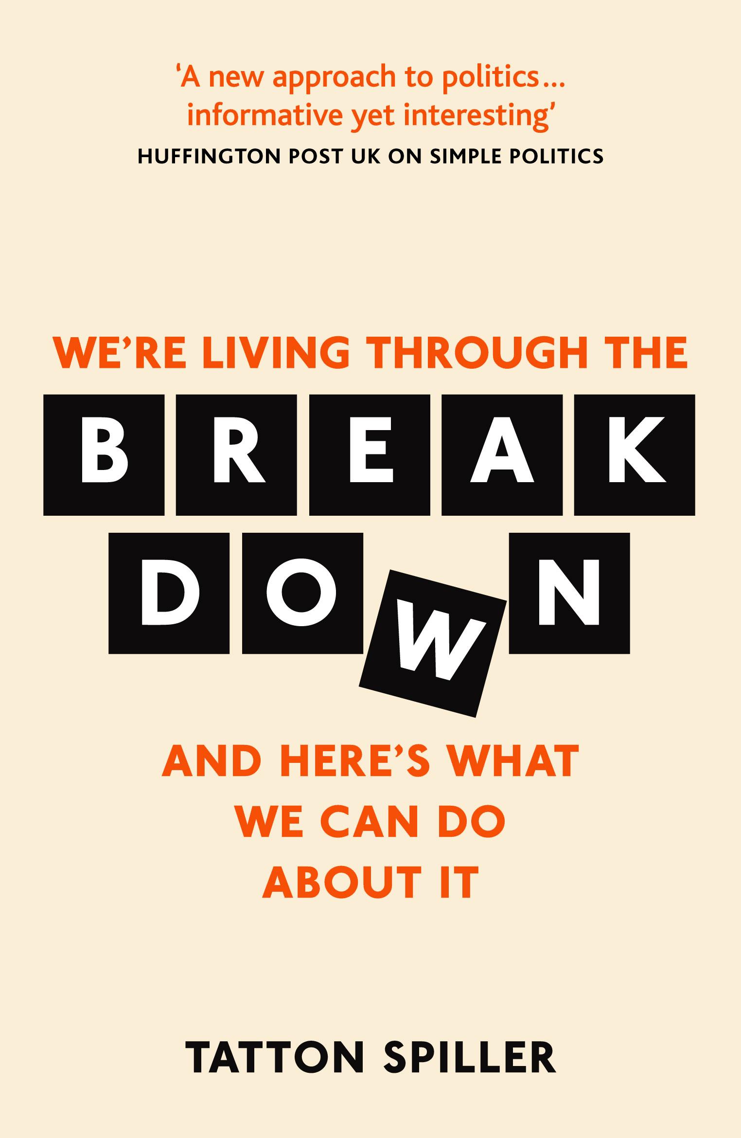 Vorderes Coverbild We're Living Through the Breakdown