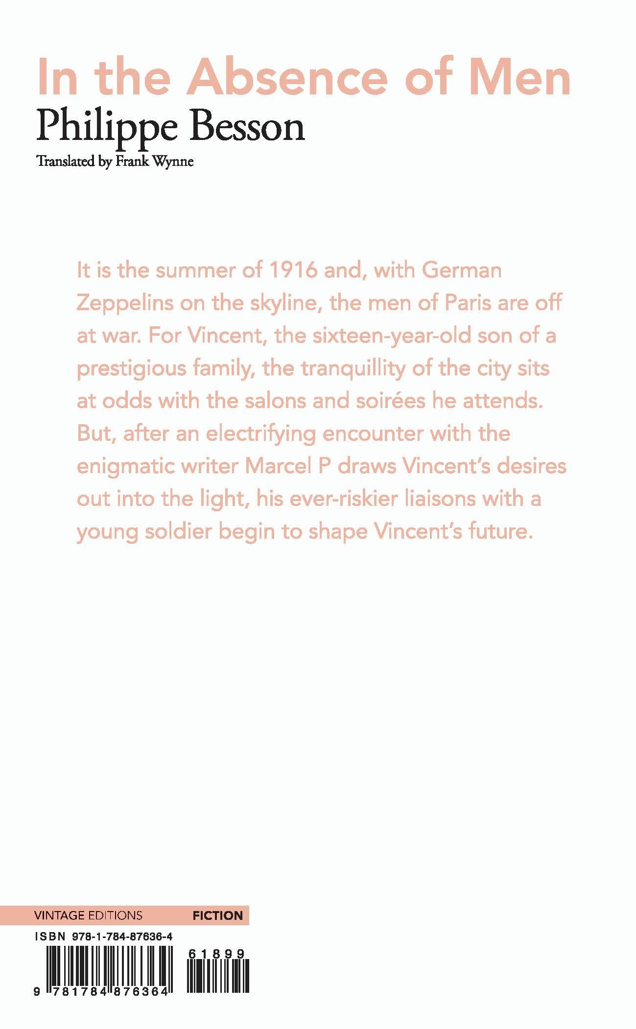 Rückseitencover In the Absence of Men