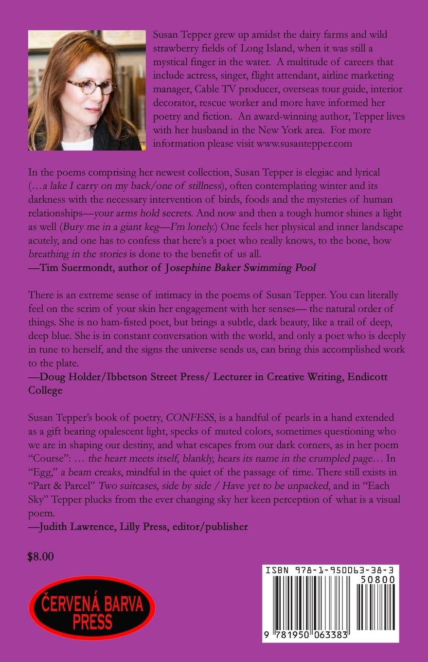 Rückseitencover Confess