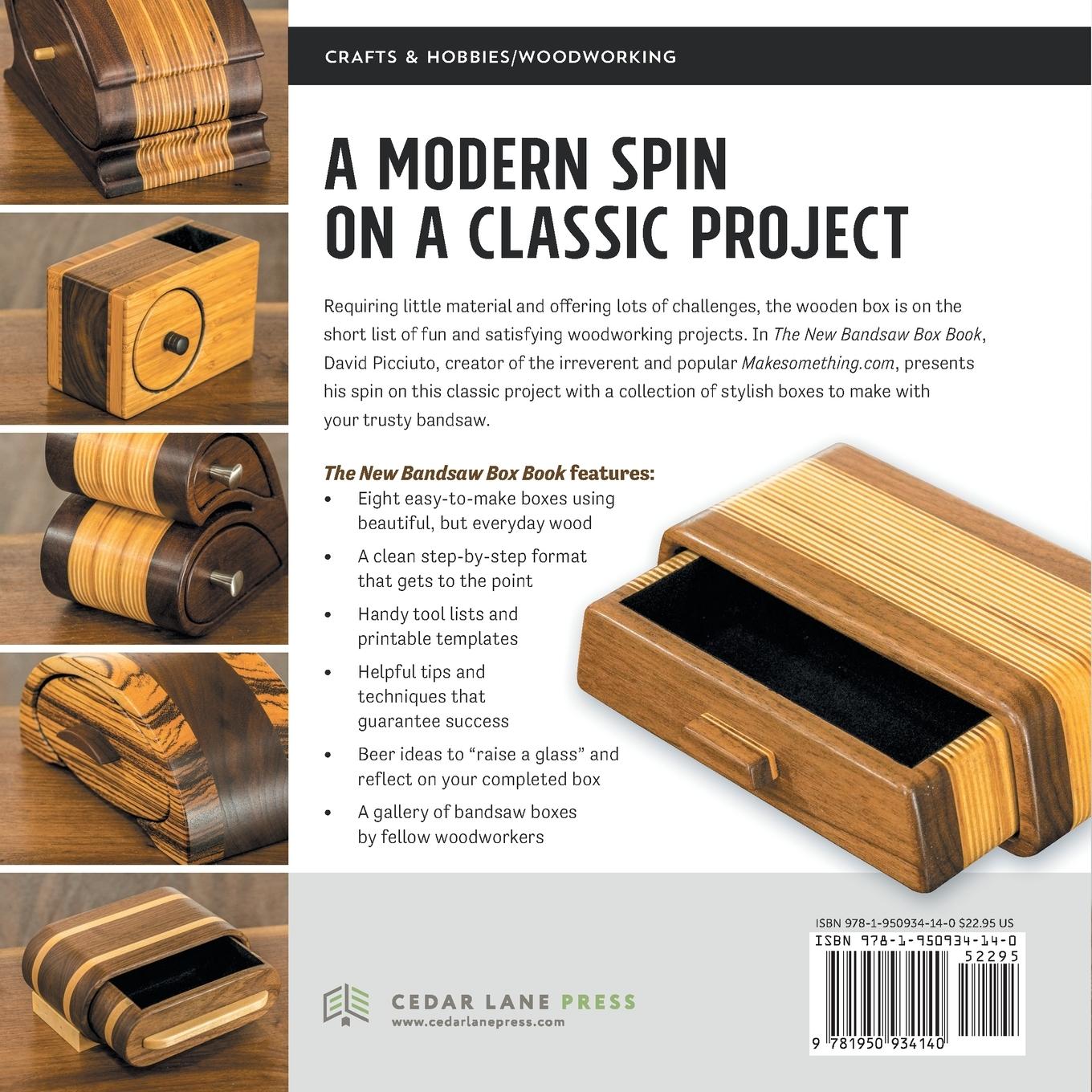 Rückseitencover The New Bandsaw Box Book