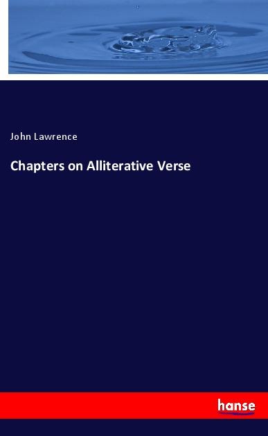 Vorderes Coverbild Chapters on Alliterative Verse