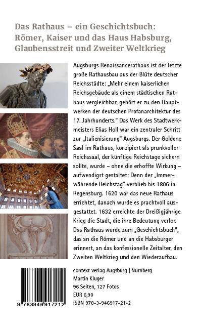 Rückseitencover Das Renaissancerathaus und der Goldene Saal in Augsburg