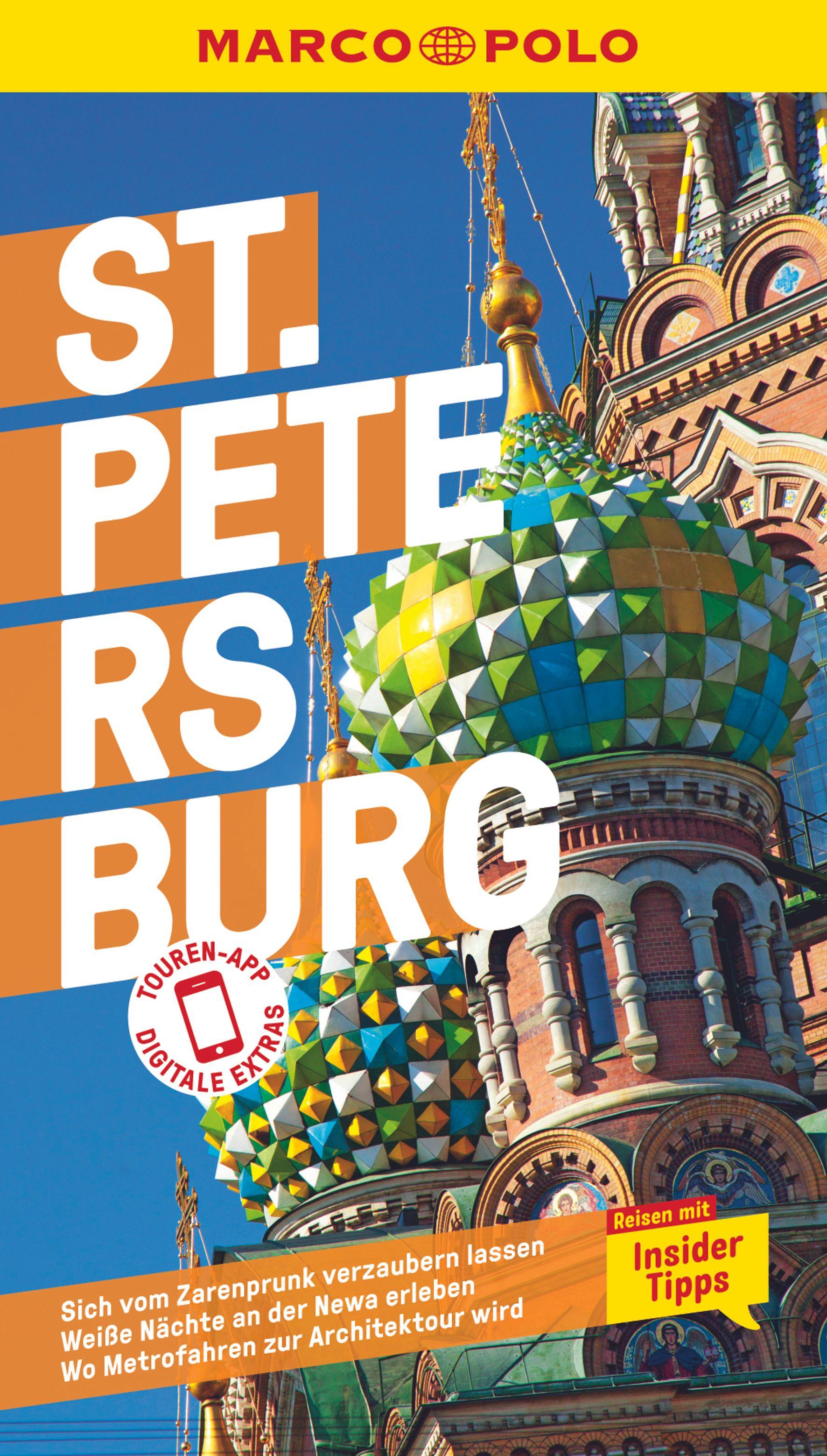 Vorderes Coverbild MARCO POLO Reiseführer St. Petersburg