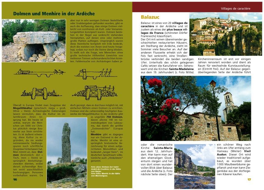 Beispielinhalt (Bild) Ardèche, Frankreichs wilder Süden