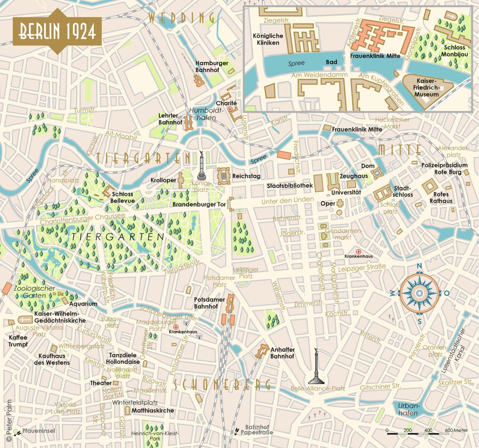 Beispielinhalt (Bild) Fräulein Gold: Der Himmel über der Stadt