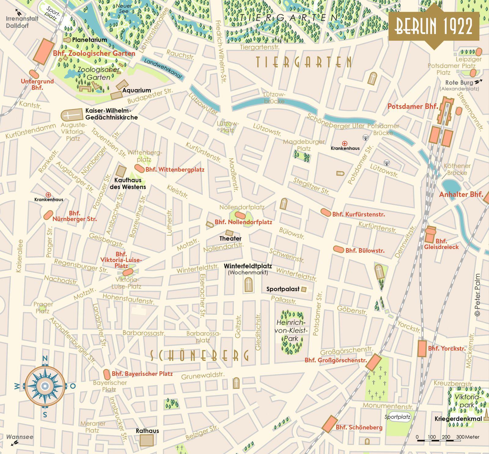 Beispielinhalt (Bild) Fräulein Gold: Schatten und Licht