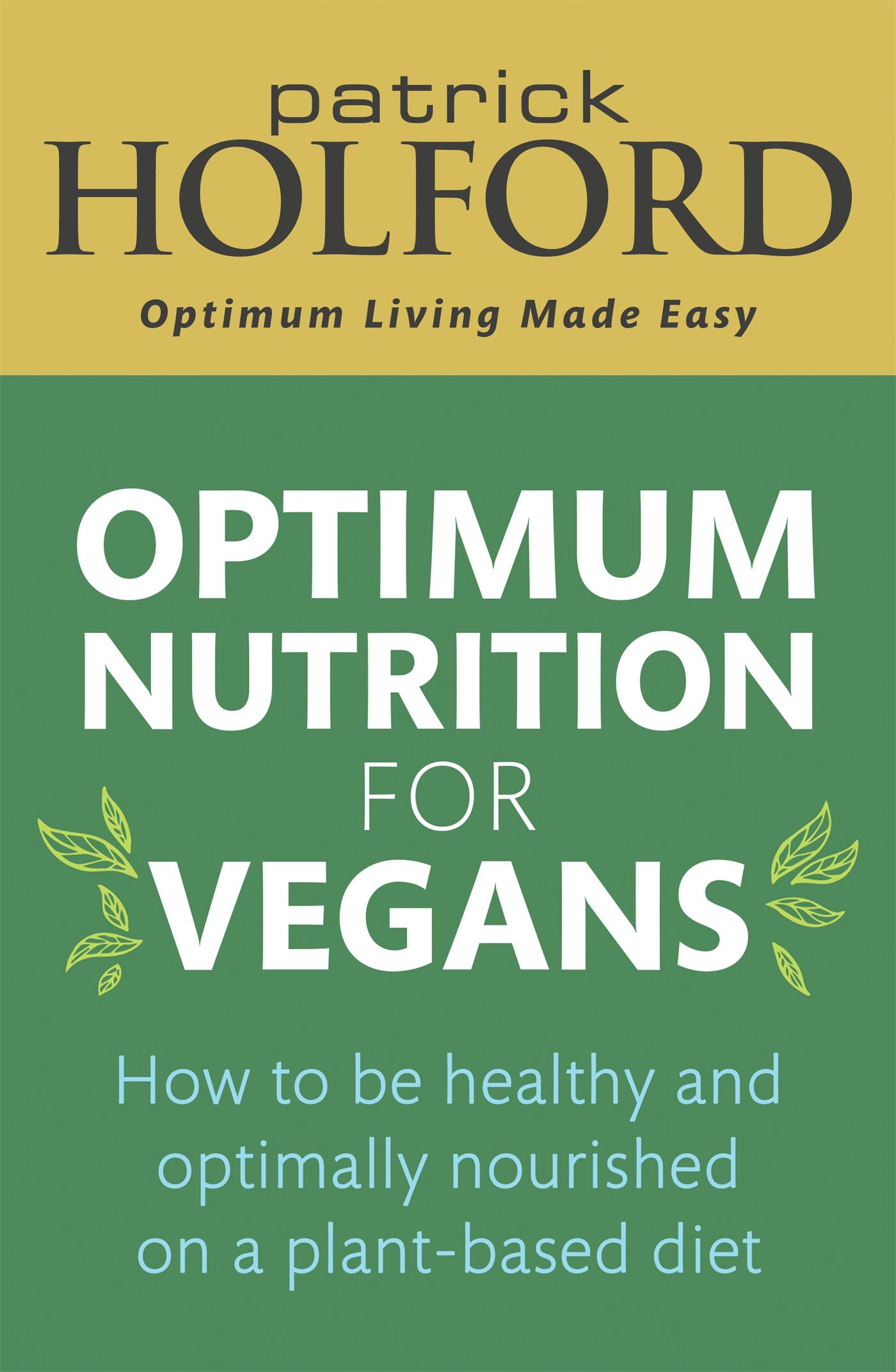 Vorderes Coverbild Optimum Nutrition for Vegans