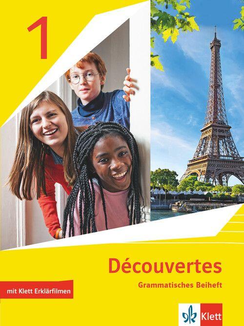 Vorderes Coverbild Découvertes 1. Ausgabe 1. oder 2. Fremdsprache. Grammatisches Beiheft mit Erklärfilmen 1. Lernjahr