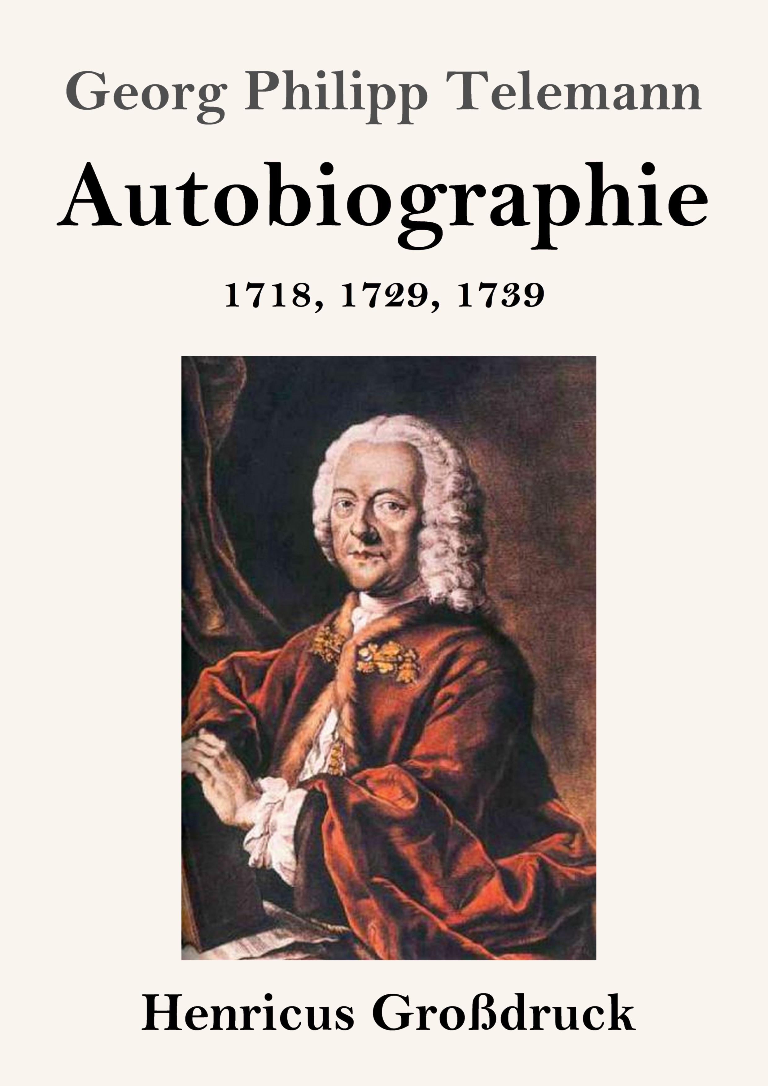 Vorderes Coverbild Autobiographie (Großdruck)