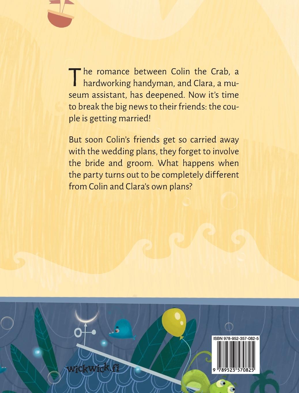 Rückseitencover Colin the Crab Gets Married