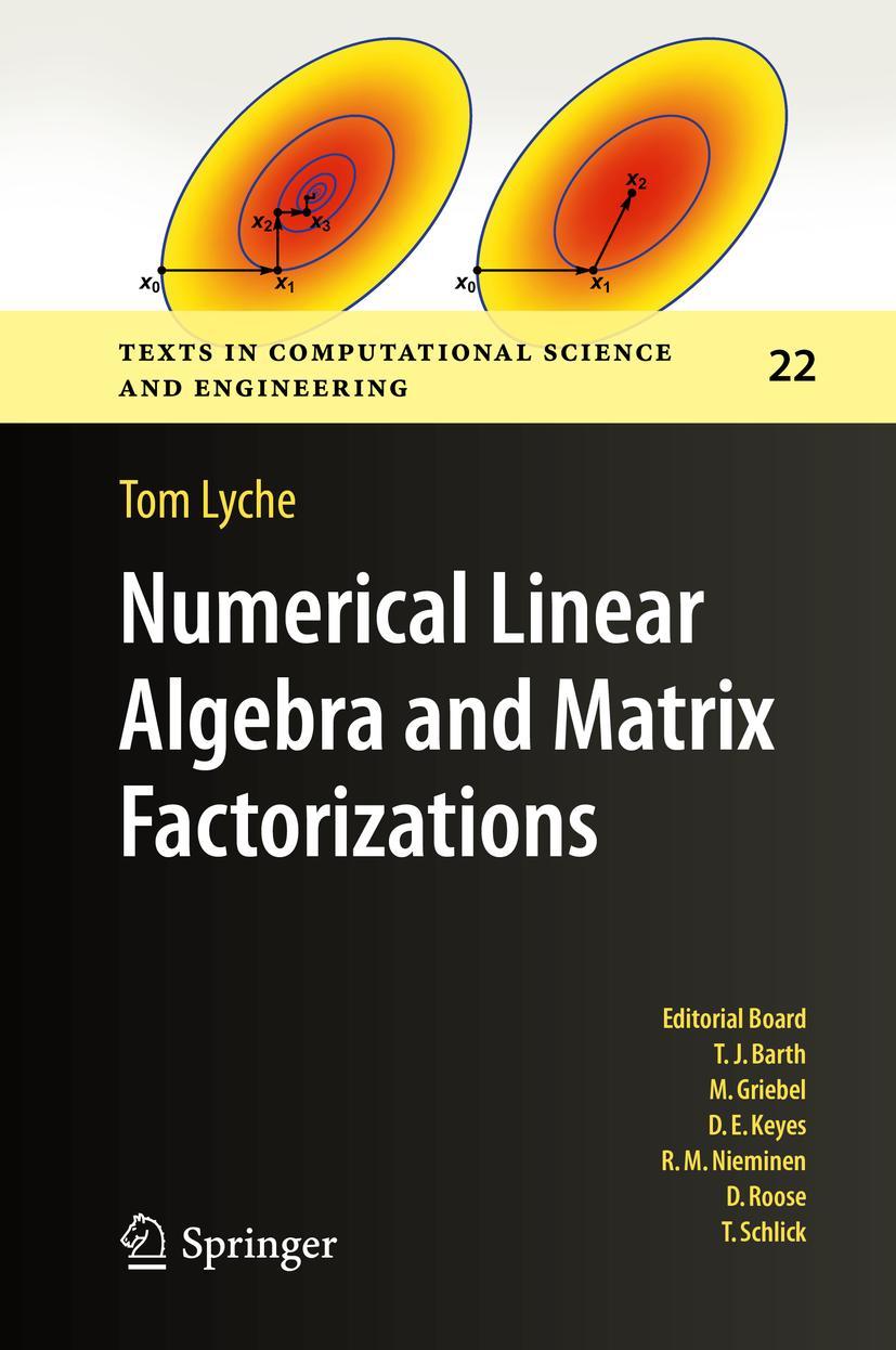 Vorderes Coverbild Numerical Linear Algebra and Matrix Factorizations