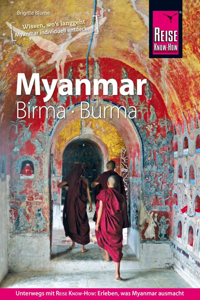 Vorderes Coverbild Reise Know-How Reiseführer Myanmar, Birma, Burma