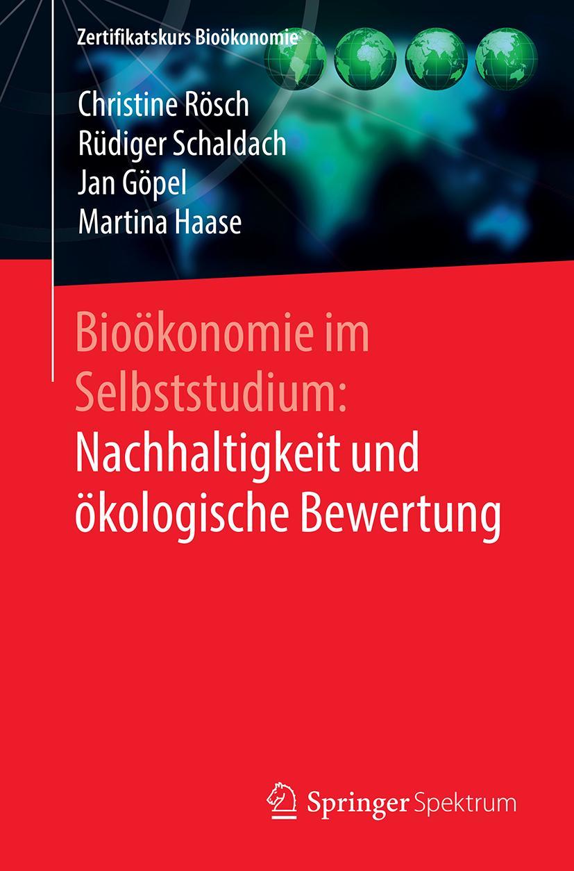 Vorderes Coverbild Bioökonomie im Selbststudium: Nachhaltigkeit und ökologische Bewertung