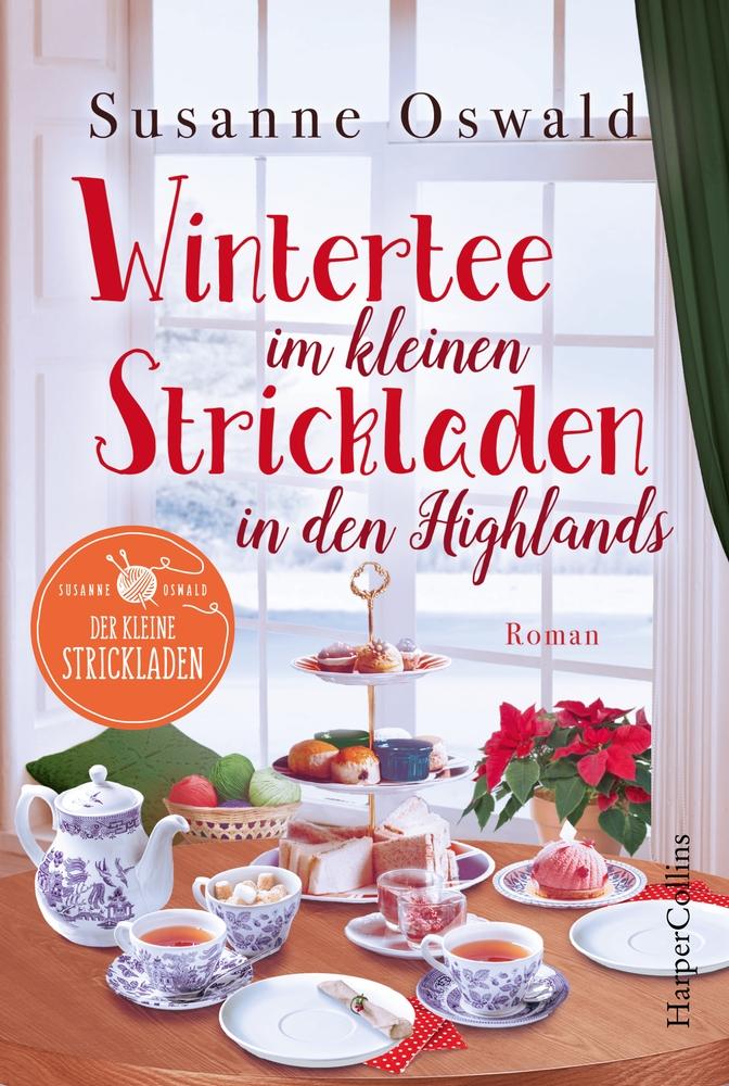 Vorderes Coverbild Wintertee im kleinen Strickladen in den Highlands