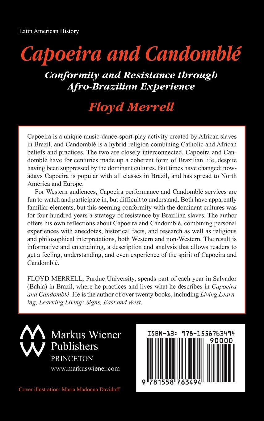 Rückseitencover Capoeira and Candomblé