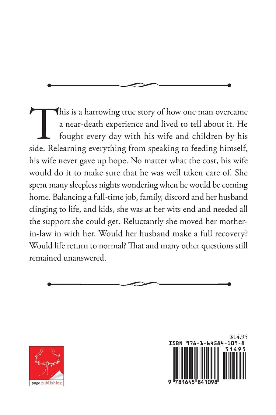 Rückseitencover The Journey Back, One Man's Fight