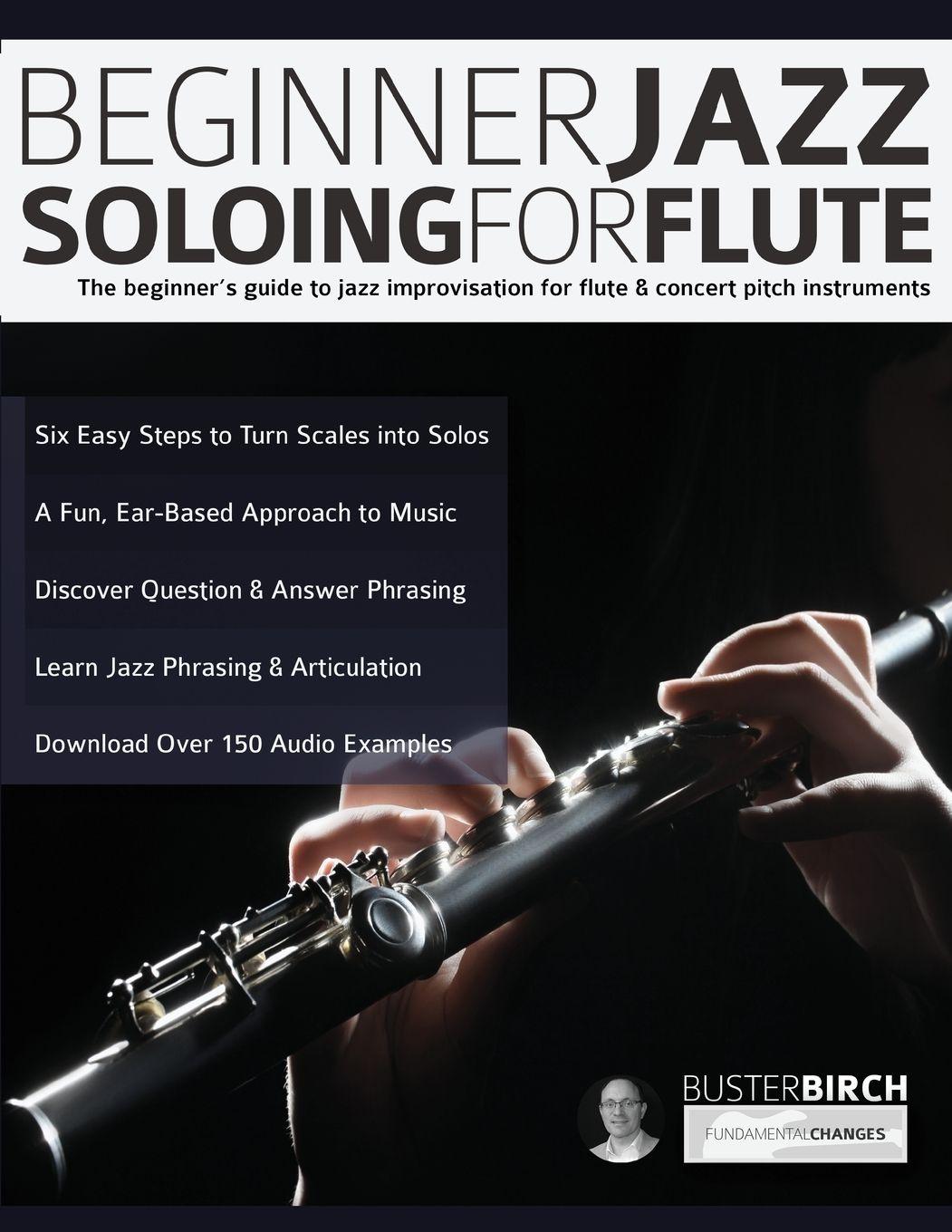 Vorderes Coverbild Beginner Jazz Soloing for Flute