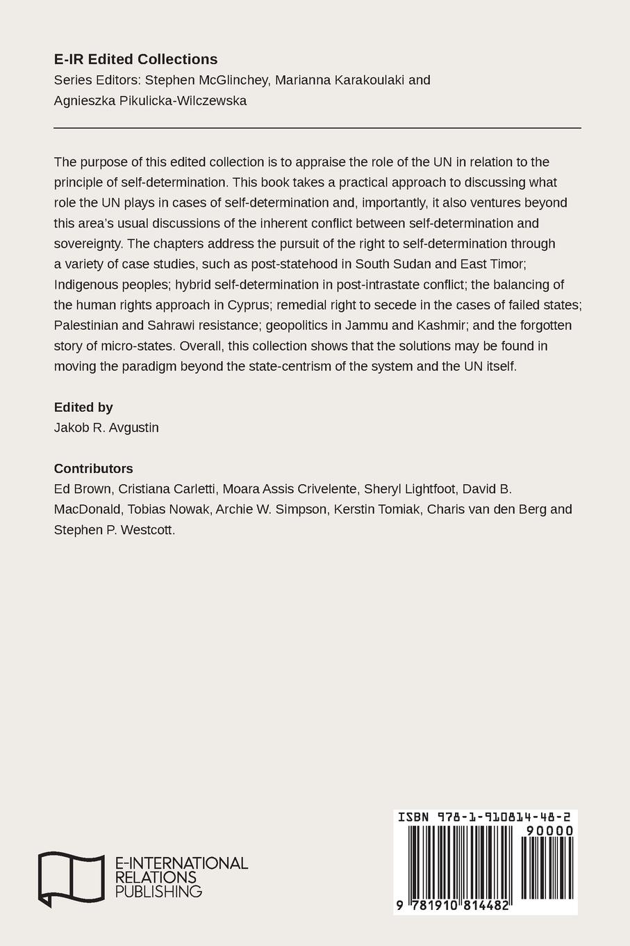 Rückseitencover The United Nations