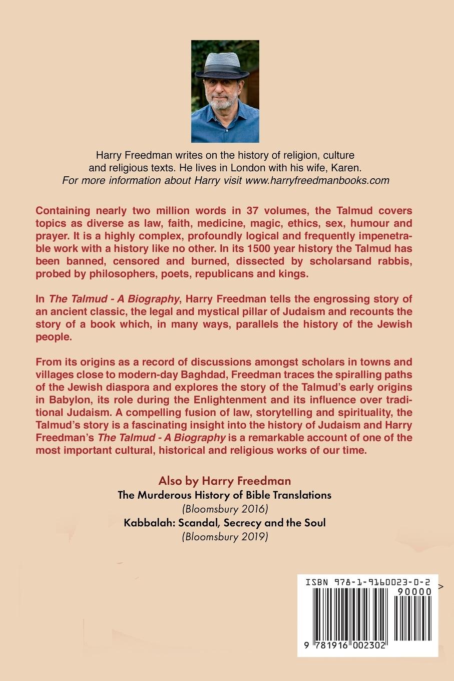 Rückseitencover The Talmud