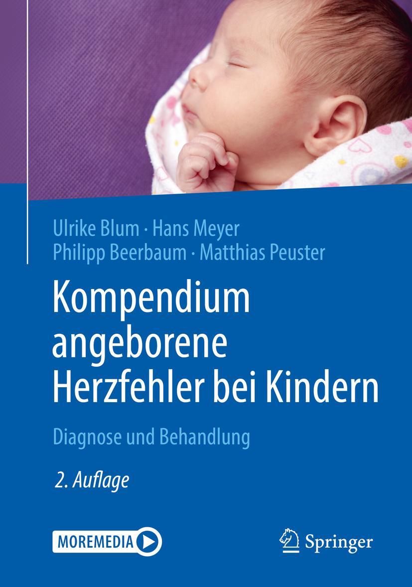 Vorderes Coverbild Kompendium angeborene Herzfehler bei Kindern