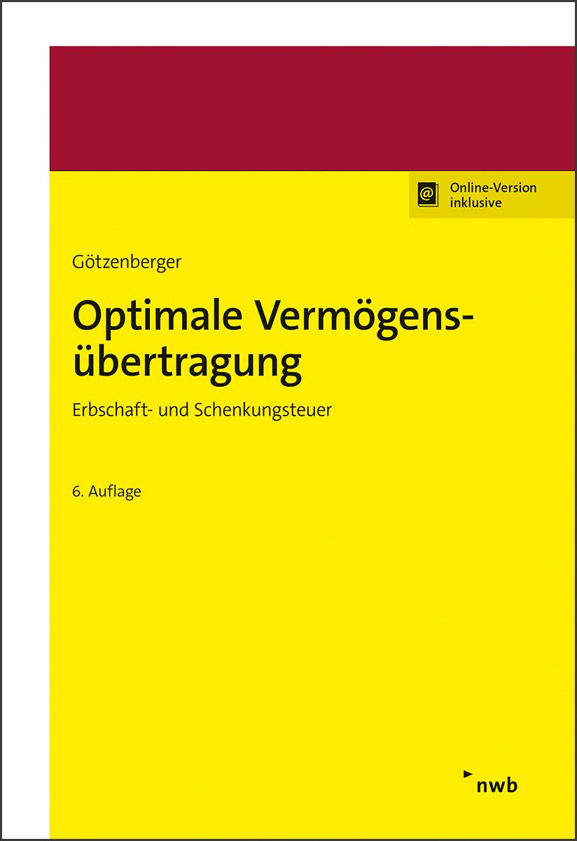 Vorderes Coverbild Optimale Vermögensübertragung