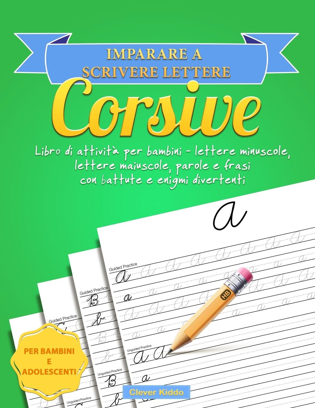 Vorderes Coverbild Imparare a scrivere lettere corsive