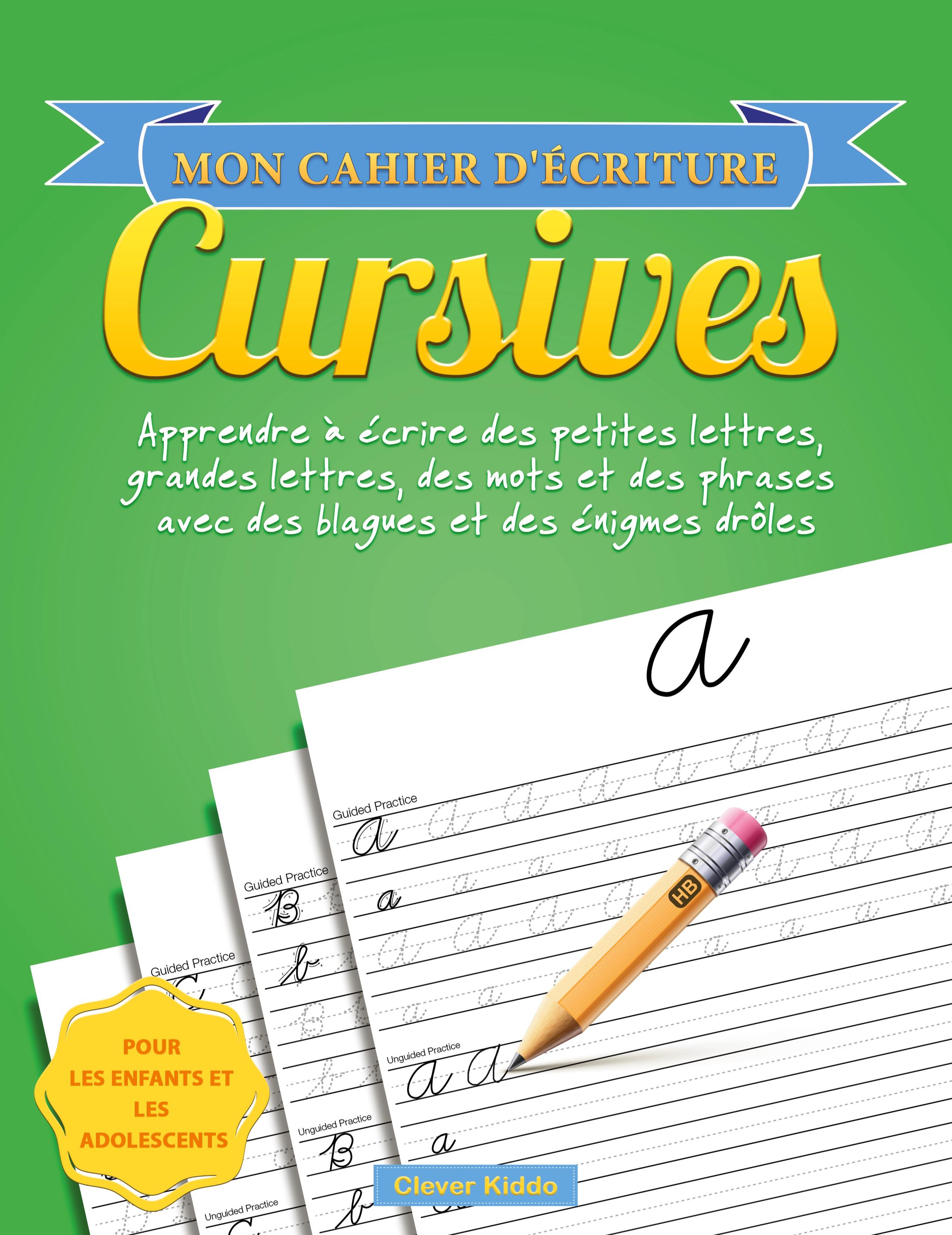 Vorderes Coverbild Mon cahier d'écriture cursives