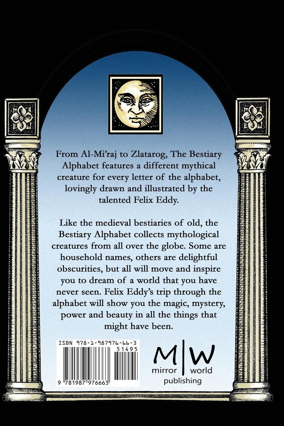 Rückseitencover A Bestiary Alphabet