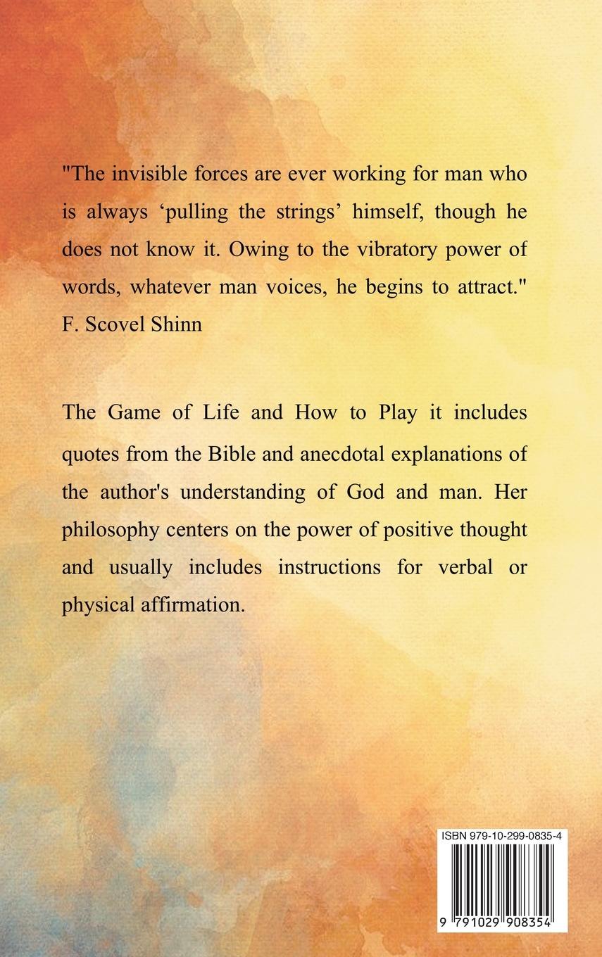 Rückseitencover The Game of Life and how to play it