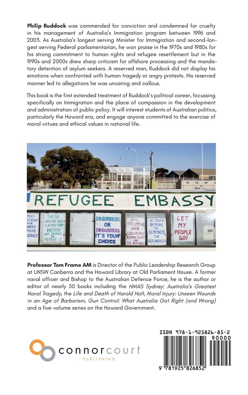 Rückseitencover PHILIP RUDDOCK AND THE POLITICS OF COMPASSION