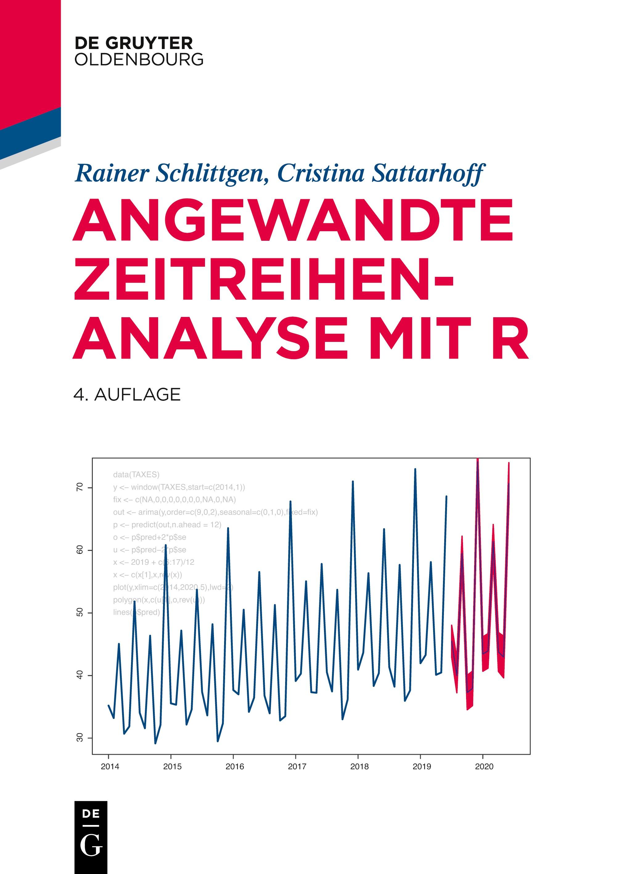 Vorderes Coverbild Angewandte Zeitreihenanalyse mit R