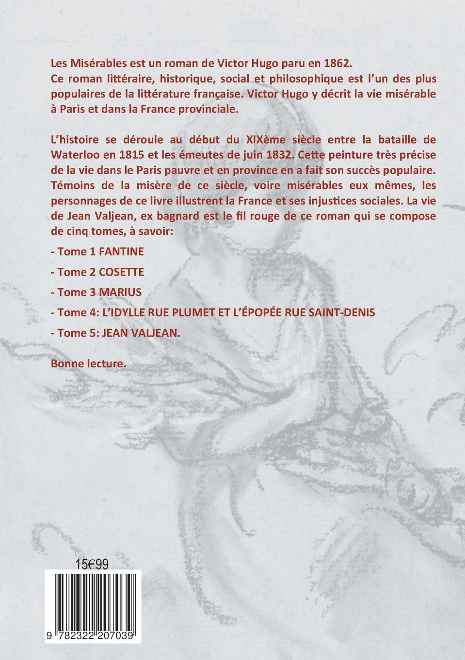 Rückseitencover Les Misérables