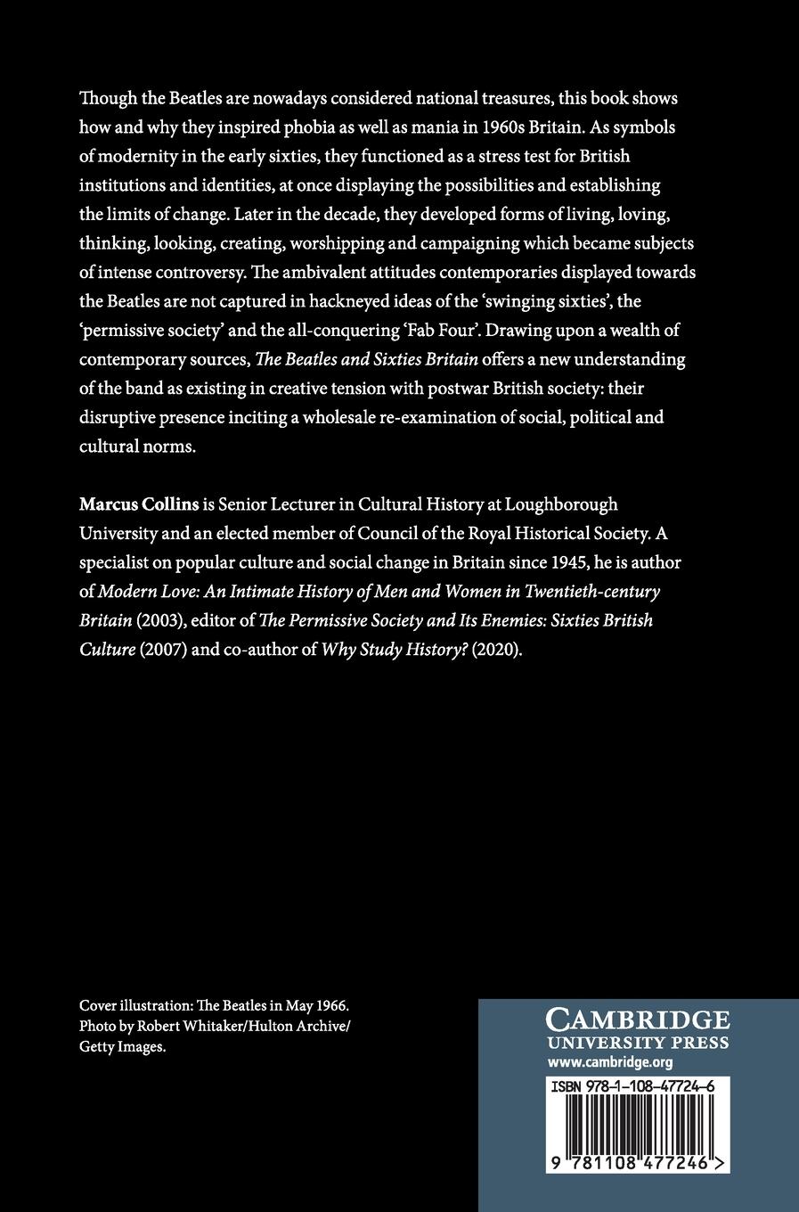 Rückseitencover The Beatles and Sixties Britain