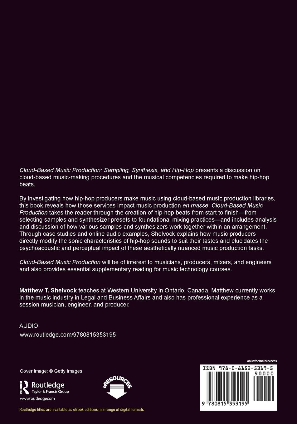 Rückseitencover Cloud-Based Music Production