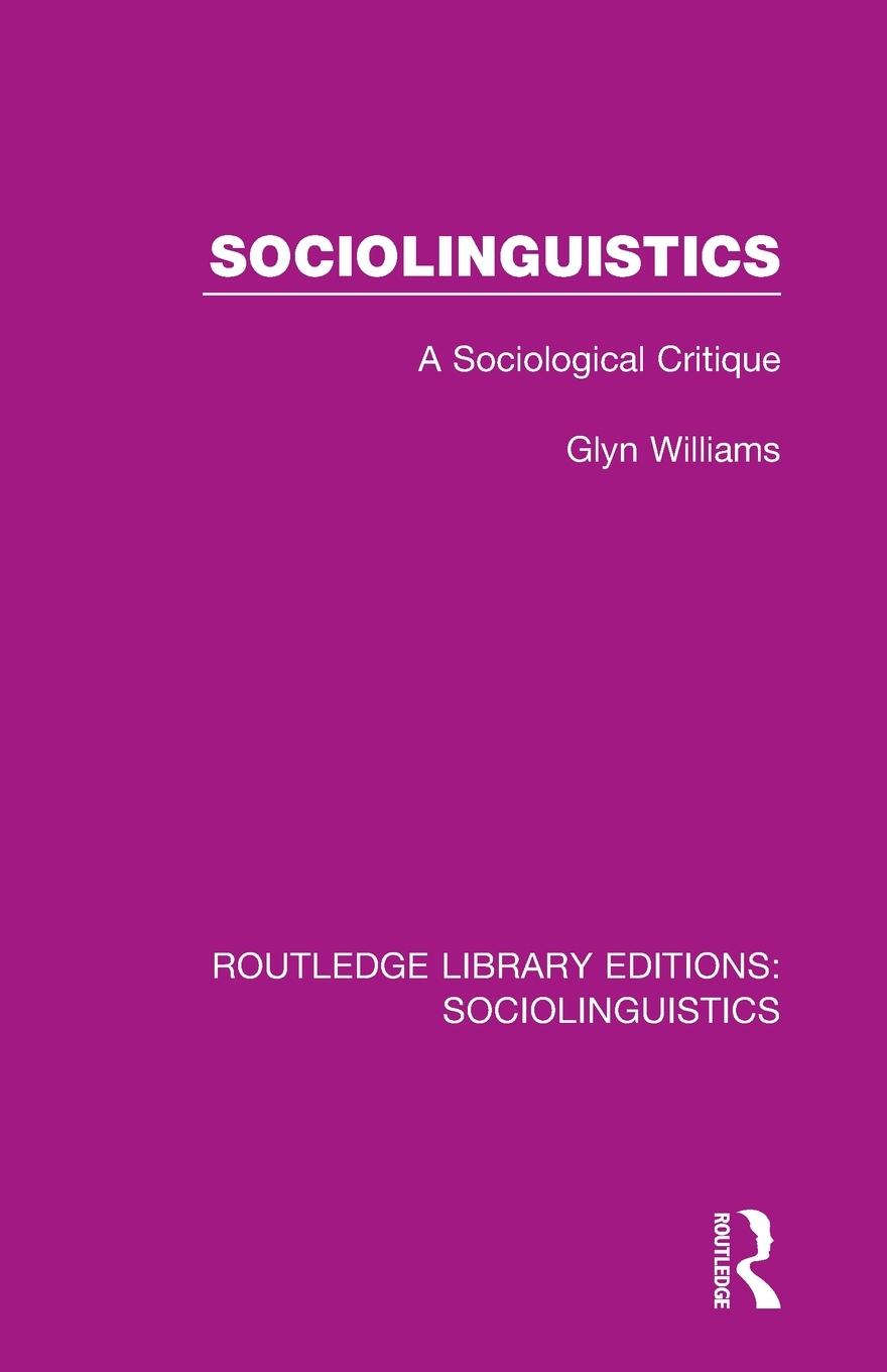 Vorderes Coverbild Sociolinguistics