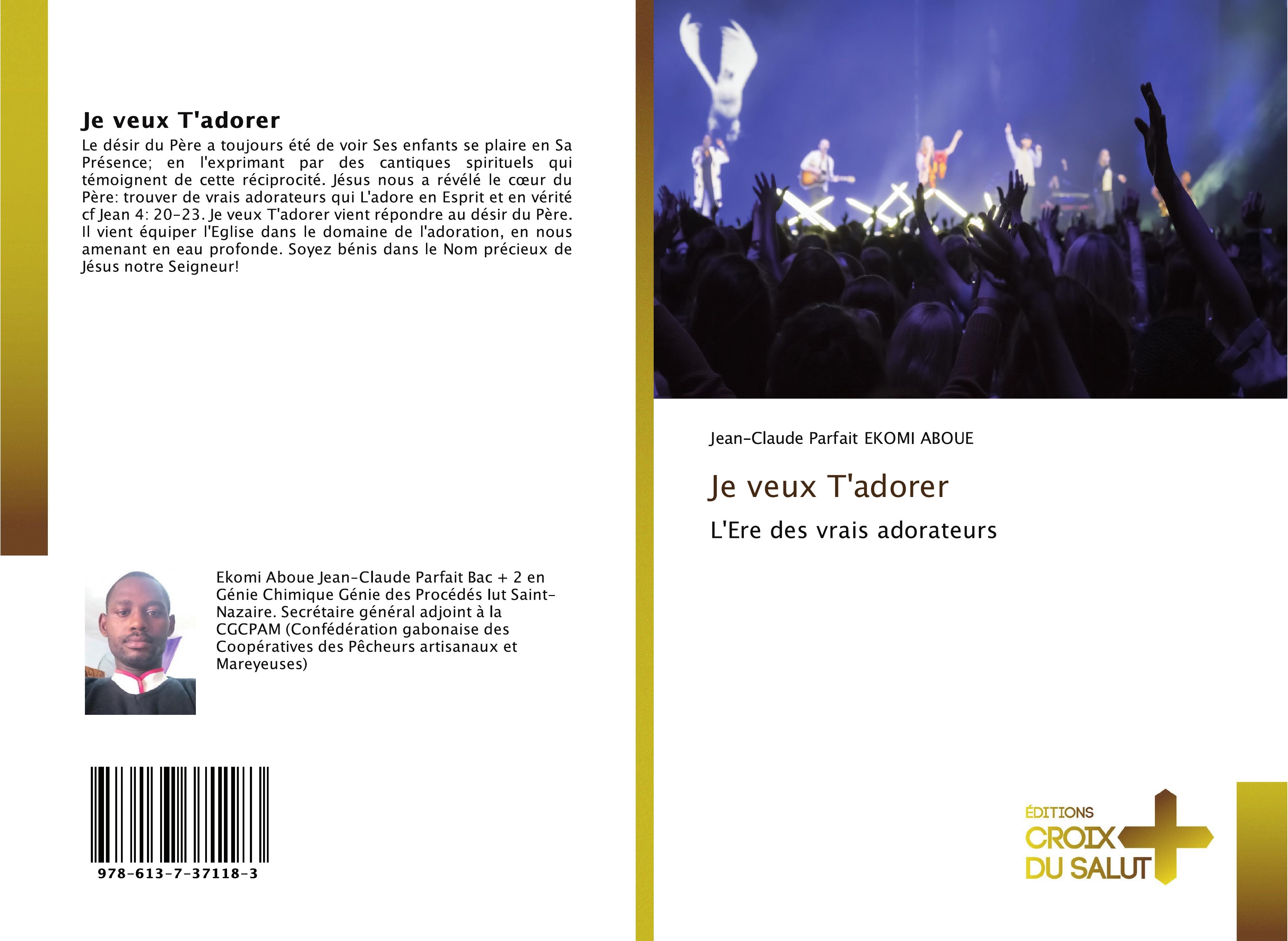 Vorderes Coverbild Je veux T'adorer