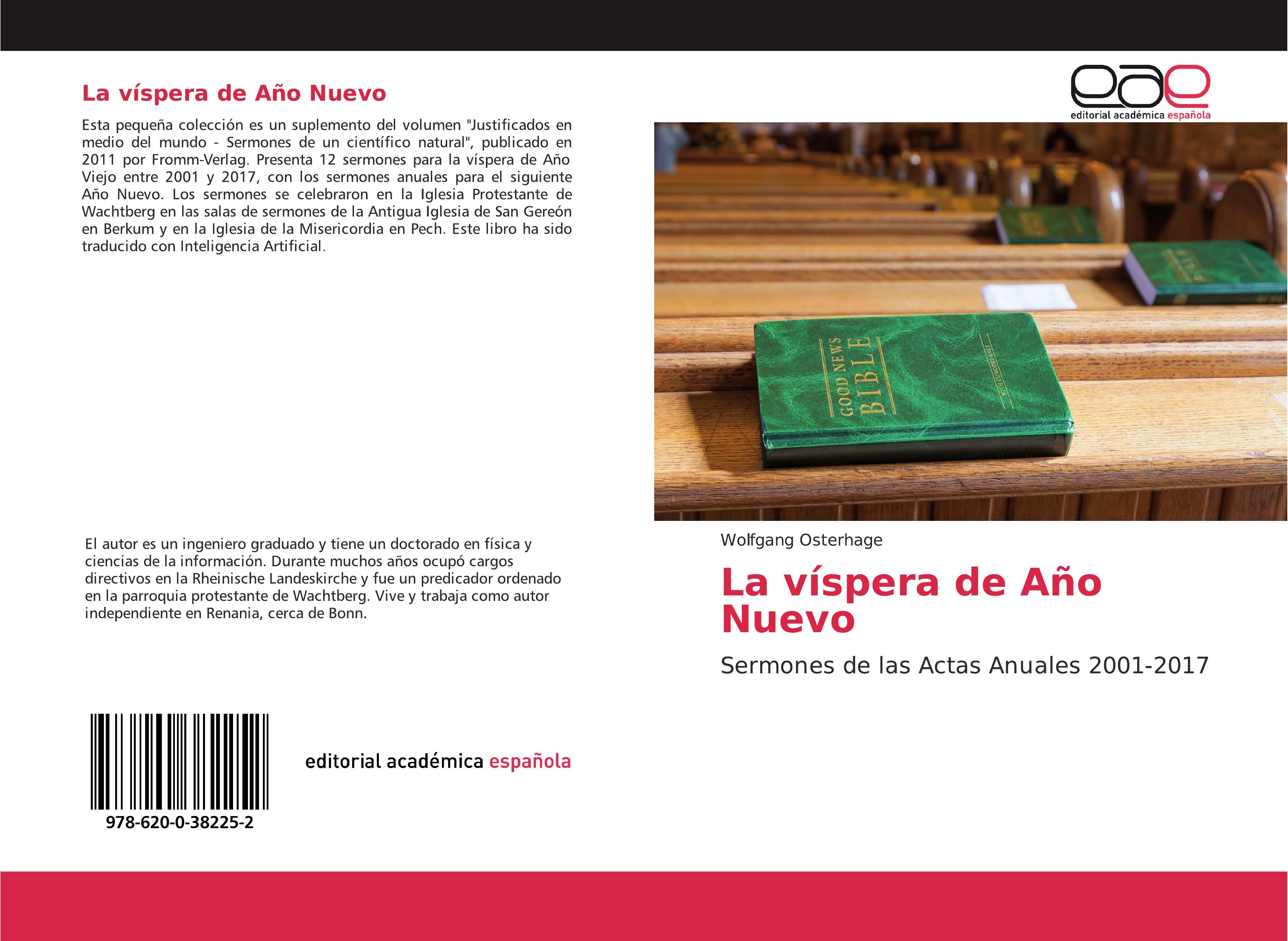 Vorderes Coverbild La víspera de Año Nuevo